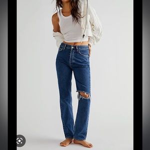 NWOT Free People Lasso Jean